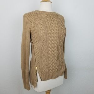 Michael Kors large cable knit sweater